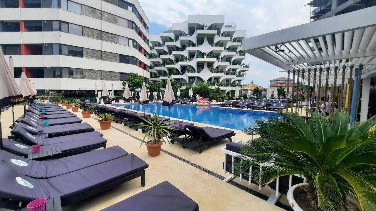 Ayan-Ayaz Luxury Lägenhet Năvodari Exteriör bild