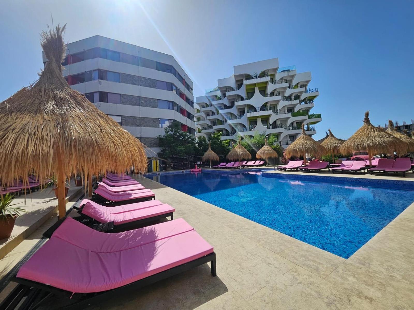 Ayan-Ayaz Luxury Lägenhet Năvodari Exteriör bild